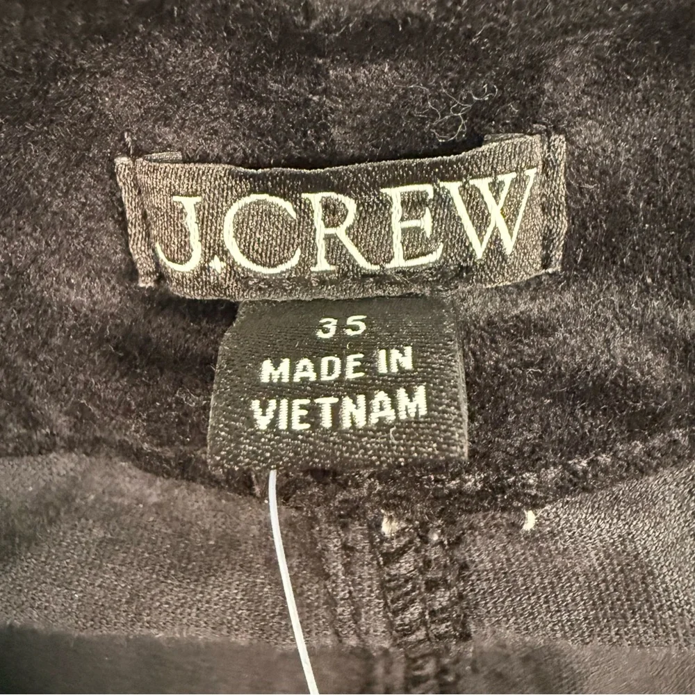 J. Crew Women’s Black Wide Leg Corduroy Pants size 35 - Picture 8 of 8